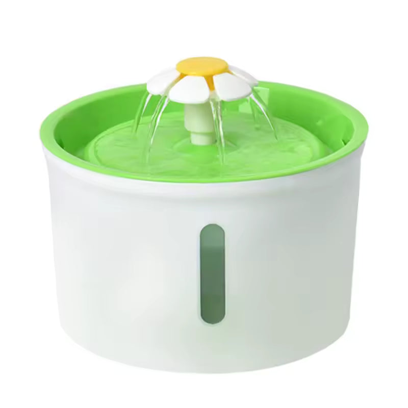 Electric Cat Water Fountain – Green