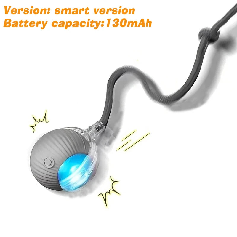 Exciting New Interactive Dog Ball Toy - Automatic Rolling, Rechargeable, and Smart for Endless Fun!