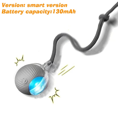 Exciting New Interactive Dog Ball Toy - Automatic Rolling, Rechargeable, and Smart for Endless Fun!