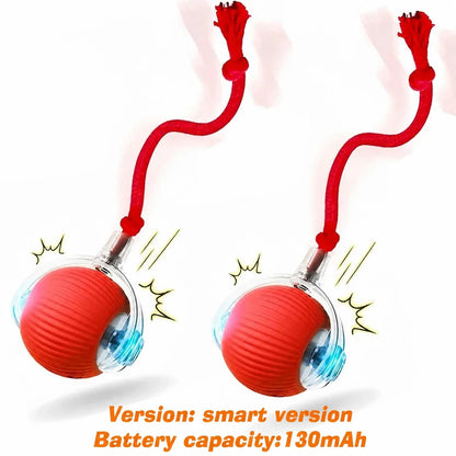Exciting New Interactive Dog Ball Toy - Automatic Rolling, Rechargeable, and Smart for Endless Fun!