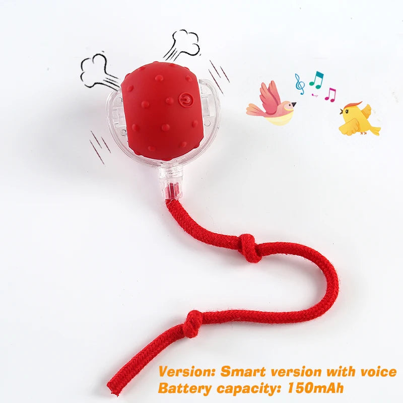 Exciting New Interactive Dog Ball Toy - Automatic Rolling, Rechargeable, and Smart for Endless Fun!