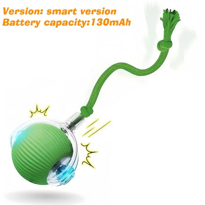 Exciting New Interactive Dog Ball Toy - Automatic Rolling, Rechargeable, and Smart for Endless Fun!
